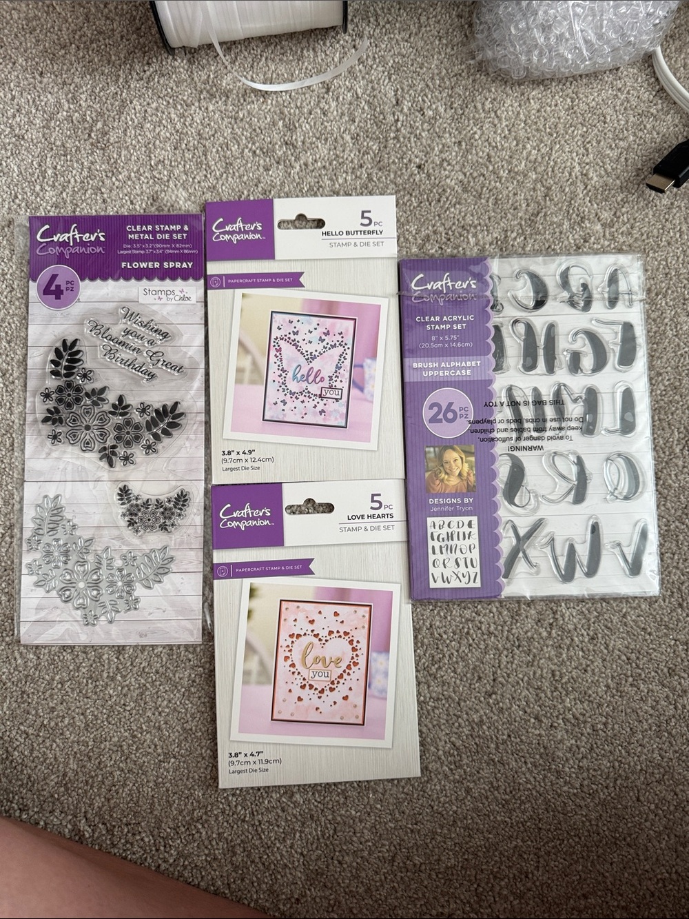 Crafter’s Companion Stamp & Die Set Bundle